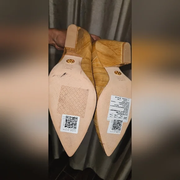 Tory Burch Eel leather boots